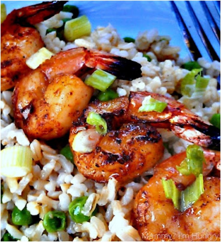 Diabetic Shrimp Recipes
 Grilled Shrimp with Brown Butter and Rice