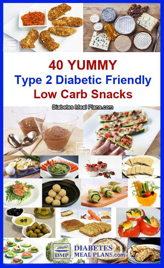 Diabetic Snack Recipes
 40 Low Carb Snacks for Diabetics