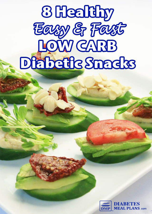 Diabetic Snacks Recipes
 Top 8 Easiest & Best Snacks For A Diabetic