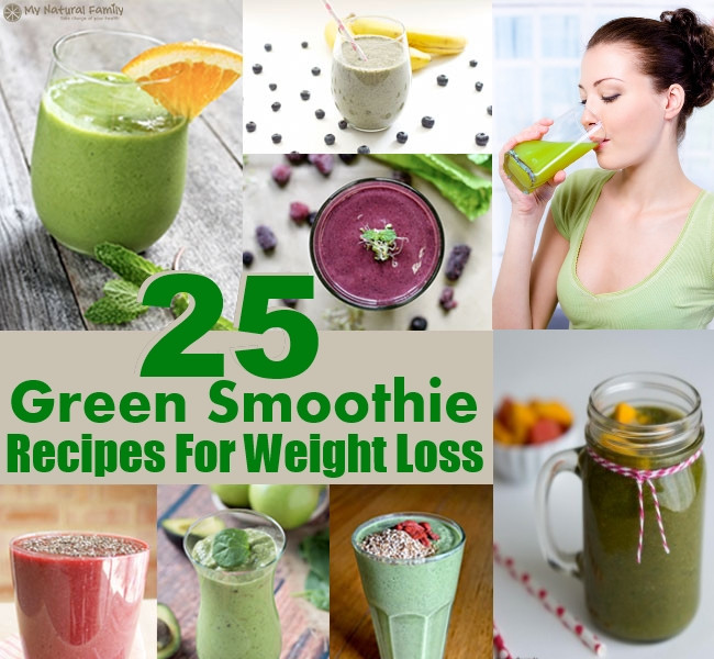 Diy Weight Loss Smoothies
 25 Healthy And Delicious Green Smoothie Recipes For Weight