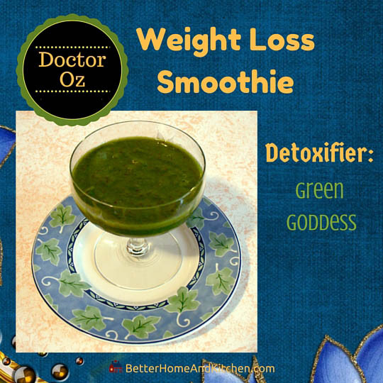 Dr Oz Recipes For Weight Loss
 Dr Oz s Weight Loss Top 10 Slimming Smoothies & Recipes