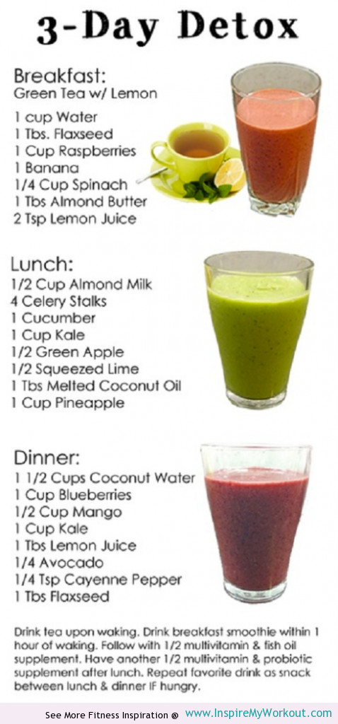 Dr Oz Smoothies Weight Loss
 3 Day Detox Diet