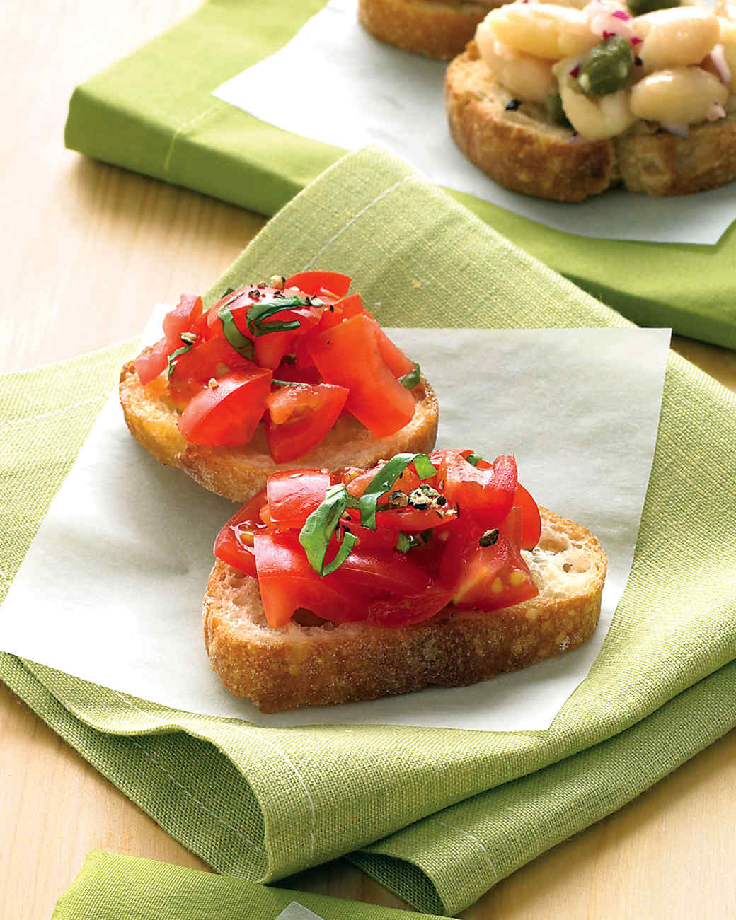 Easter Appetizers Martha Stewart
 Tomato Basil Crostini Recipe