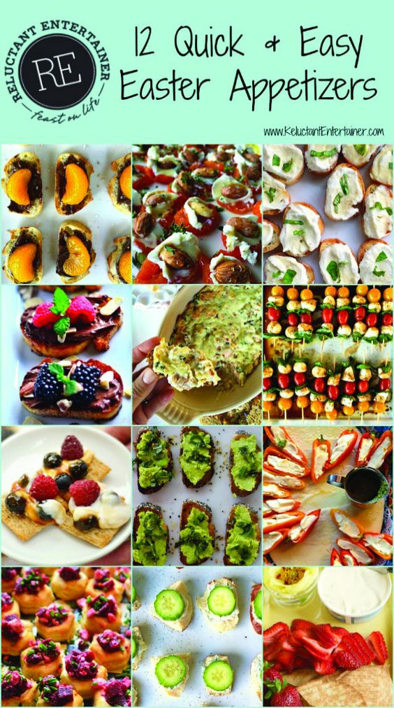Easter Appetizers Pinterest
 Easter appetizers Appetizers and Easter on Pinterest