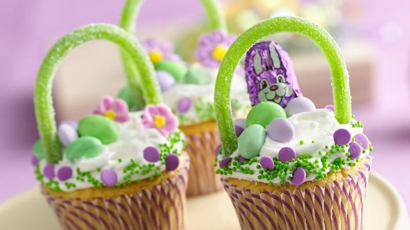 Easter Basket Cupcakes
 Easter Basket Cupcakes recipe from Betty Crocker