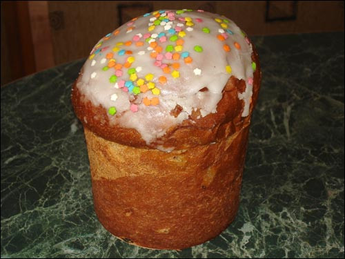 Easter Bread Russian
 Kulich dessert recipe kulich dish cooking