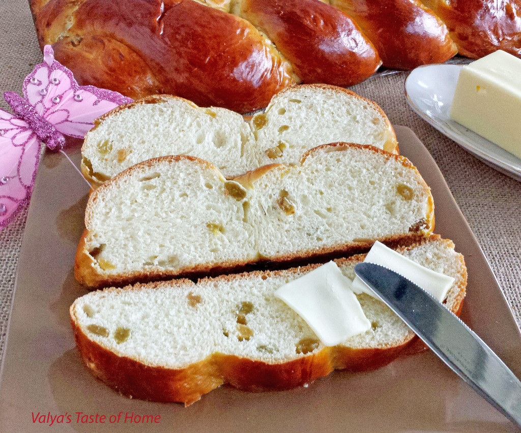 Easter Bread With Raisins
 Sweet Braided Easter Bread with Raisins Valya s Taste of