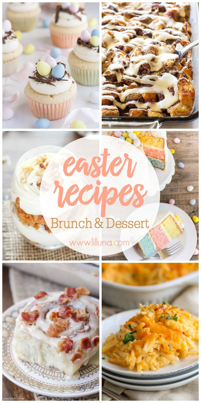 Easter Brunch Desserts
 30 Easter Recipes Brunch & Dessert Lil Luna
