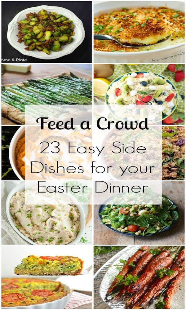 Easter Brunch Side Dishes
 23 Easy Side Dishes – Edible Crafts
