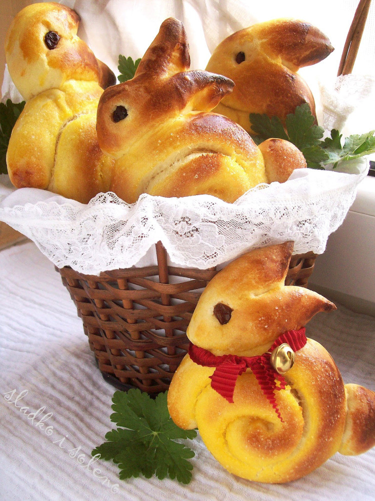 Easter Bunny Bread
 Recipes