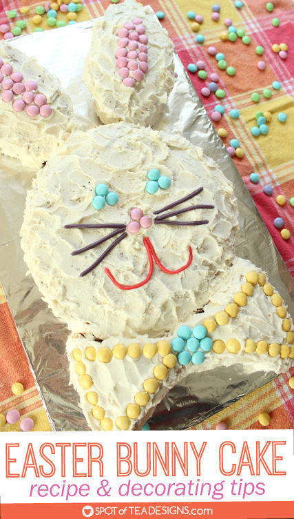 Easter Bunny Cake Recipe
 Easter Bunny Cake Recipe and Decorating Tips
