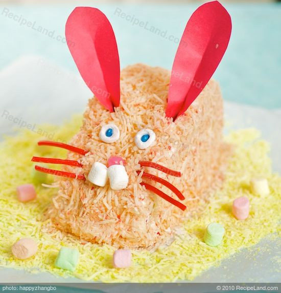 Easter Bunny Cake Recipe
 Easter Pink Easy Bunny Cake recipe