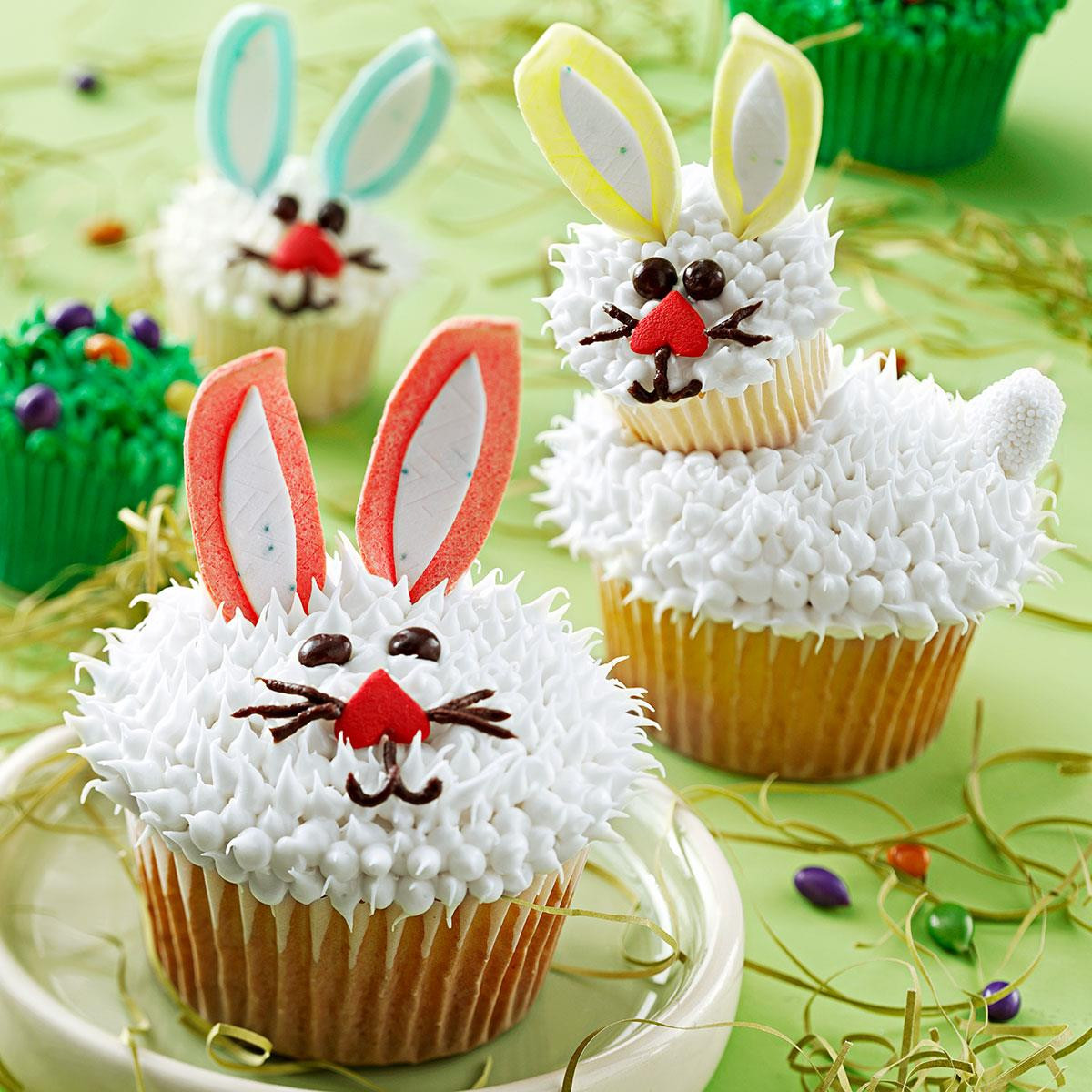 Easter Bunny Cupcakes Easter Bunny Cupcakes Recipe