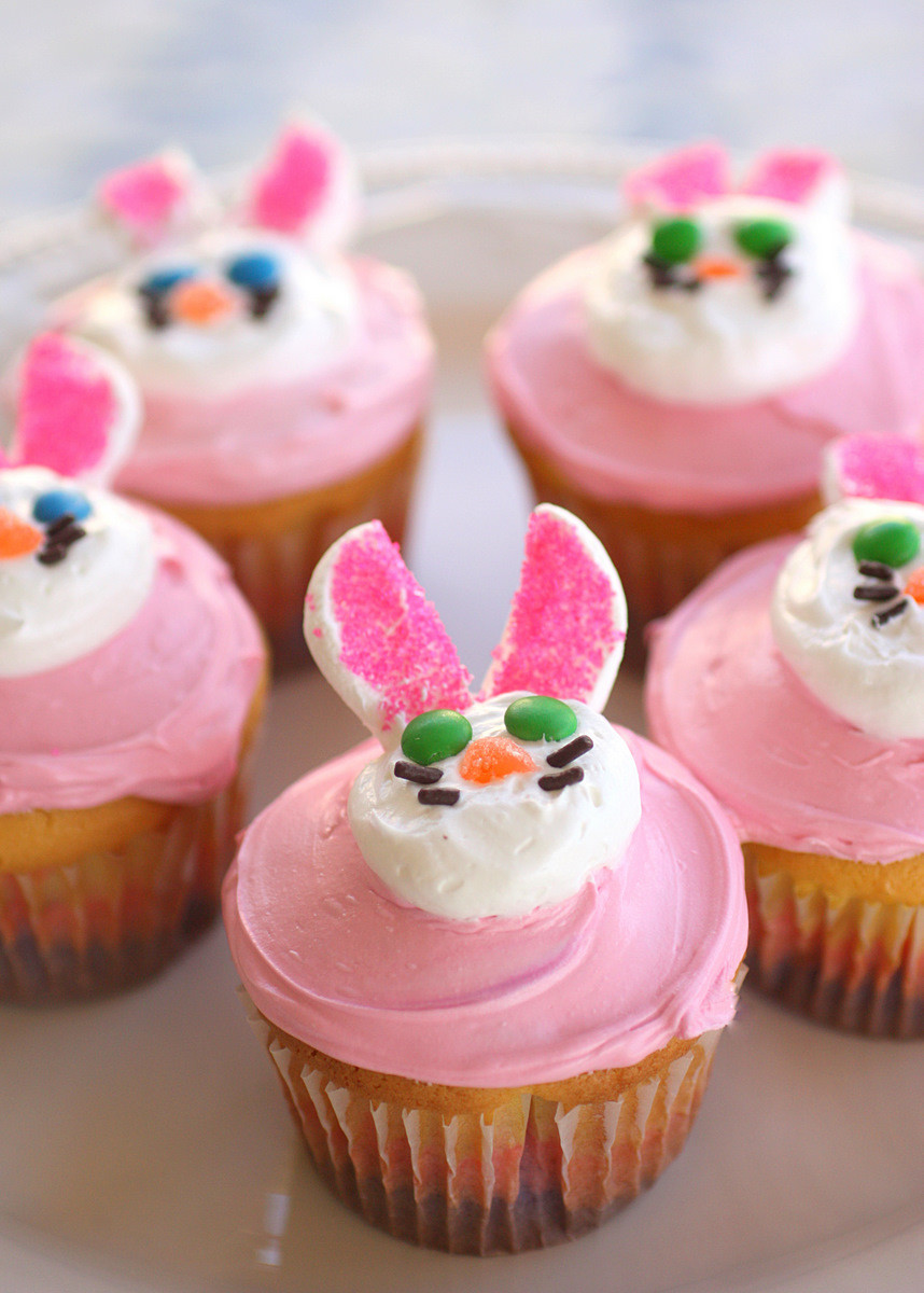 Easter Bunny Cupcakes Keepin Up With Kelsey Because He Lives We Too Shall