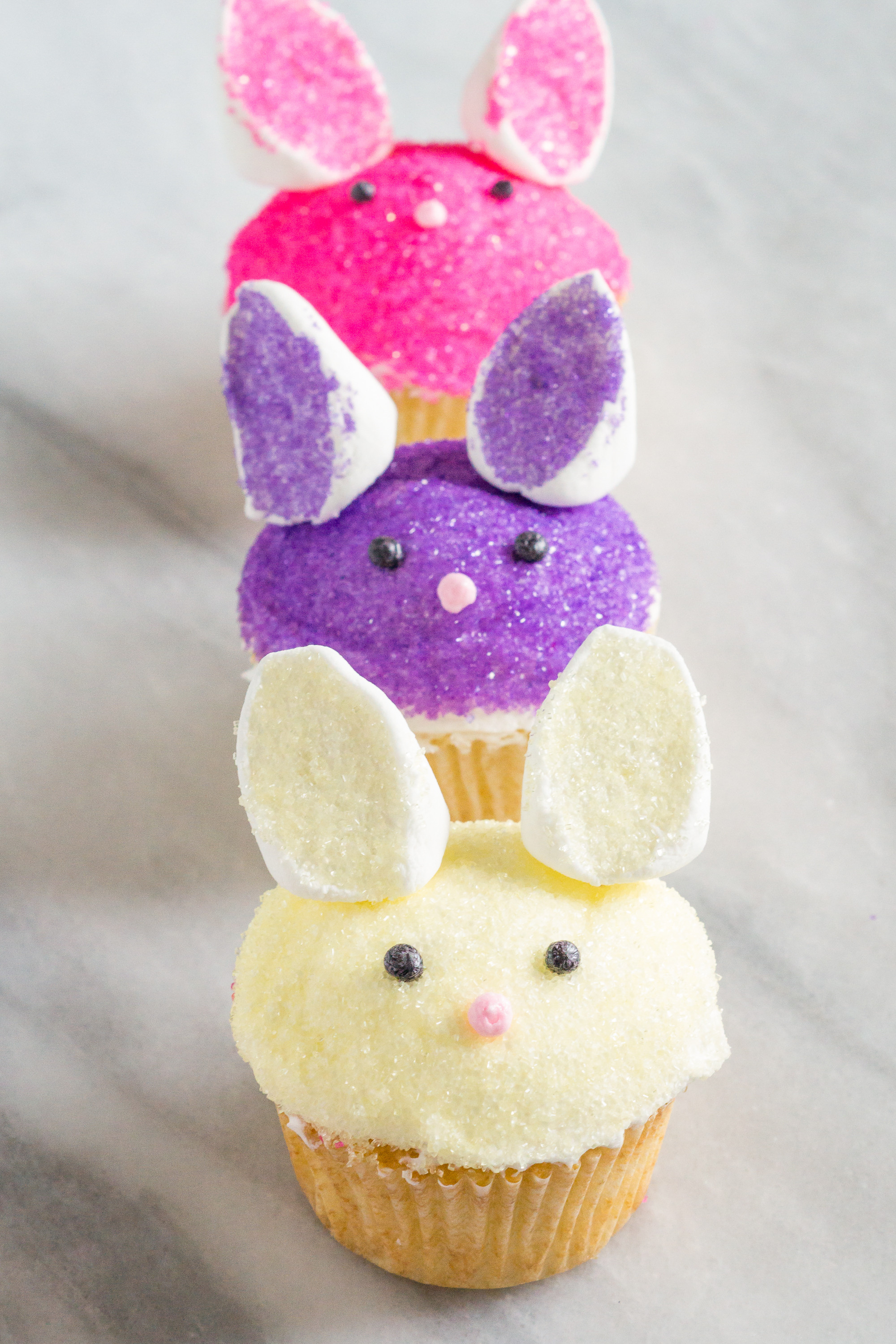 Easter Bunny Cupcakes Bunny Cupcakes