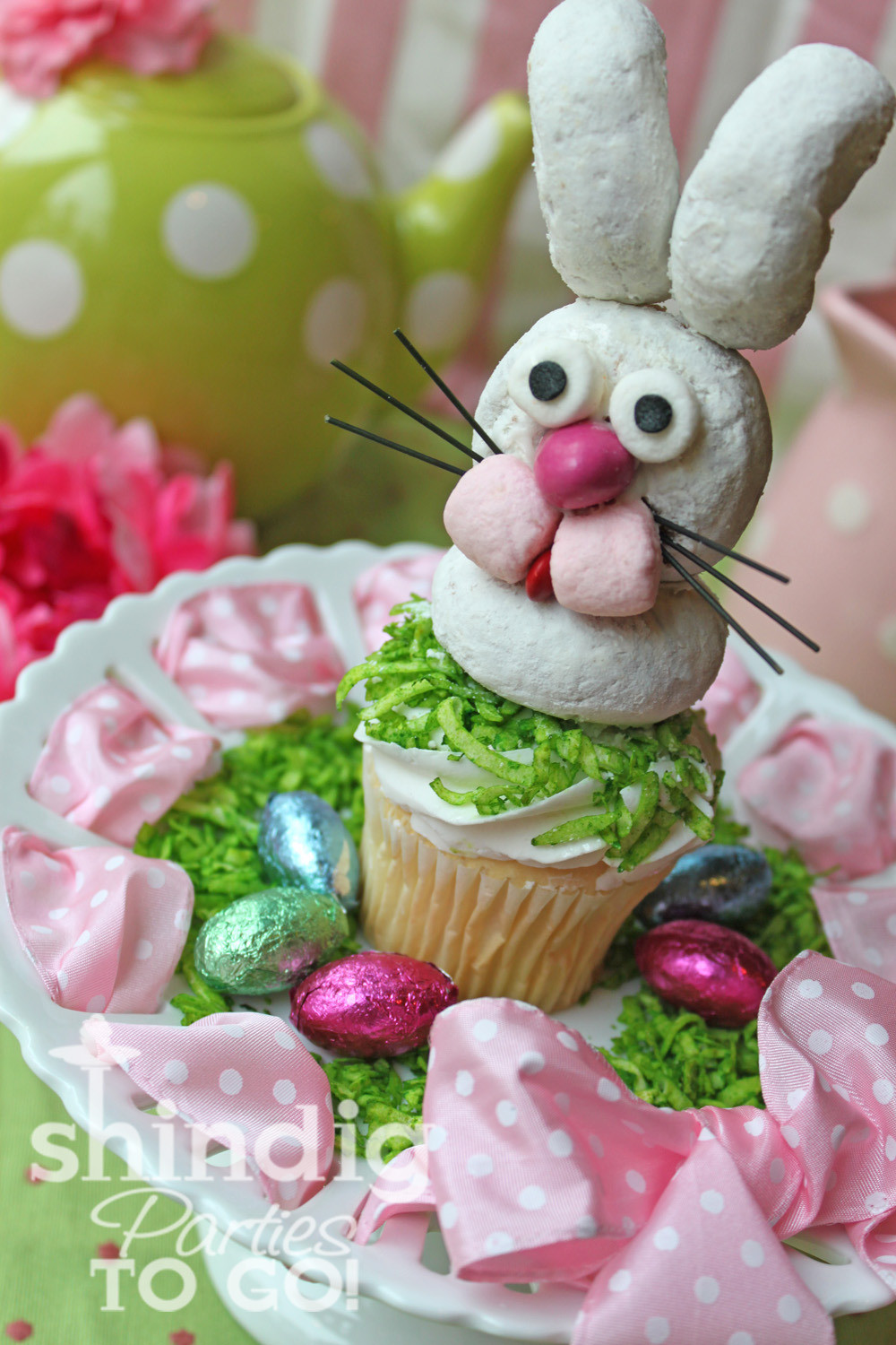 Easter Bunny Cupcakes Pams Party & Practical Tips Easter Bunny Cupcakes