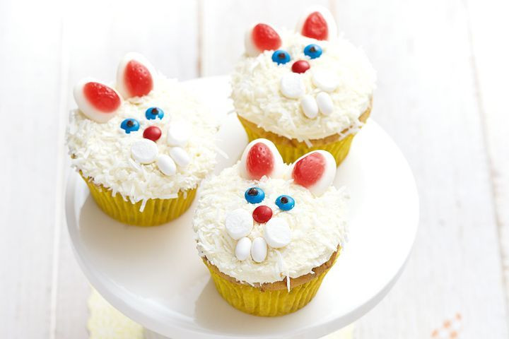 Easter Bunny Cupcakes
 Easter bunny cupcakes