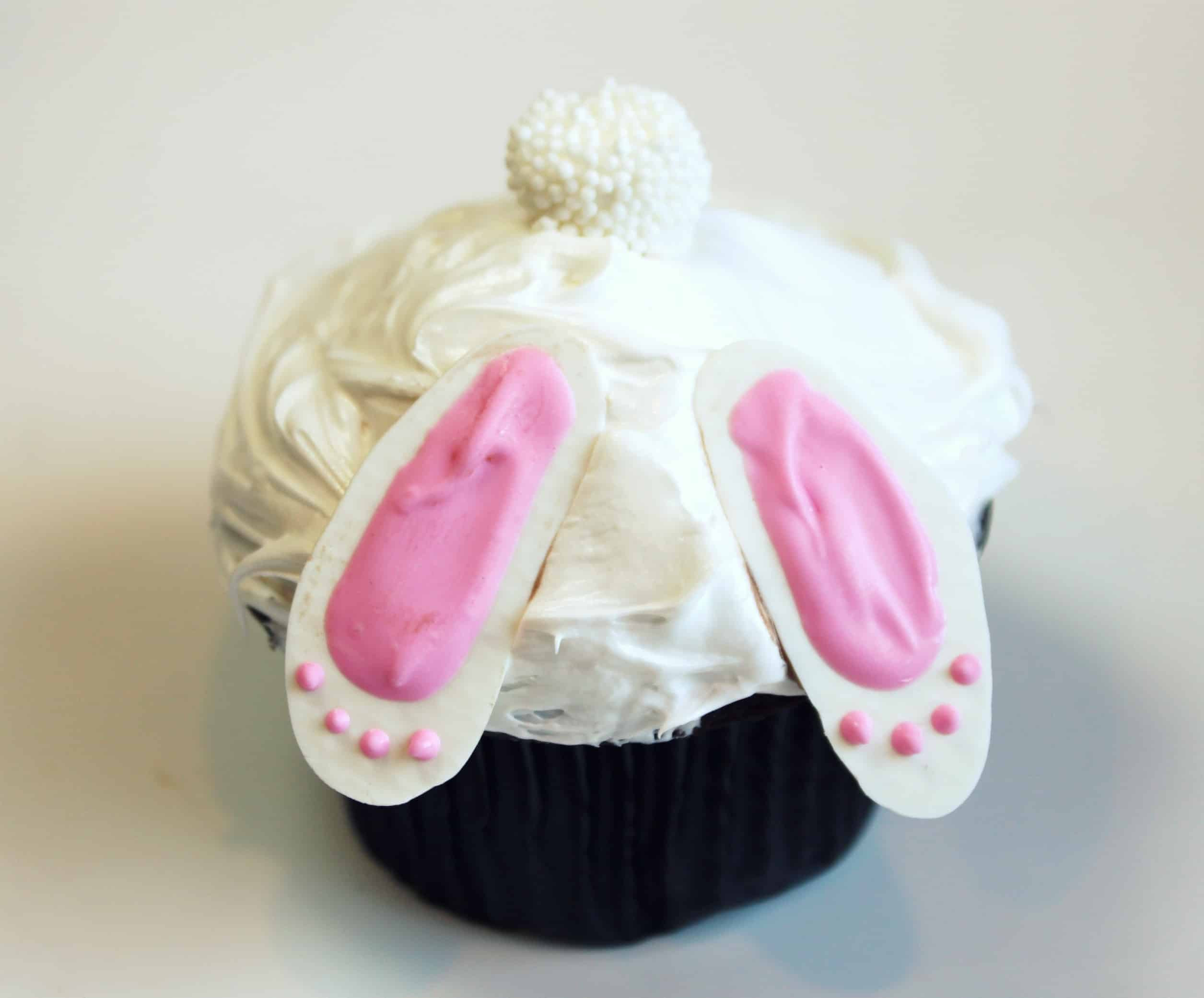 Easter Bunny Cupcakes
 Bunny Butt Cupcakes