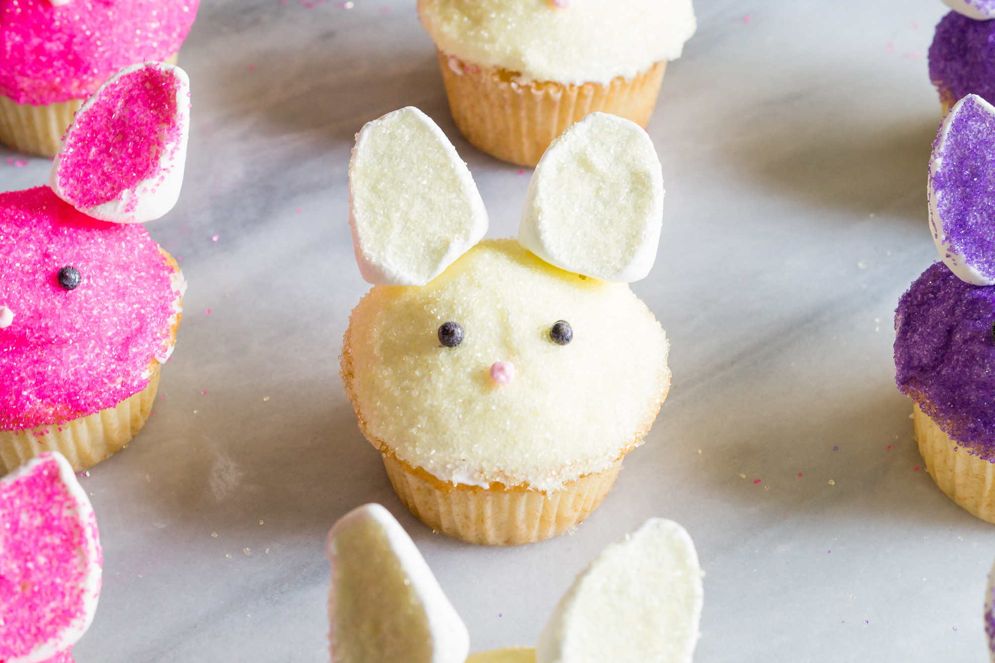 Easter Bunny Cupcakes Bunny Cupcakes