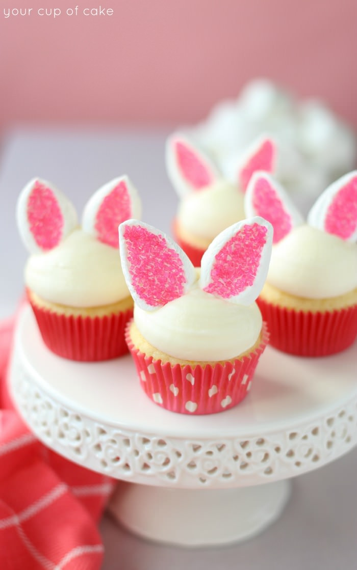 Easter Bunny Cupcakes
 Cute Garden Carrot Cupcakes for Easter Your Cup of Cake