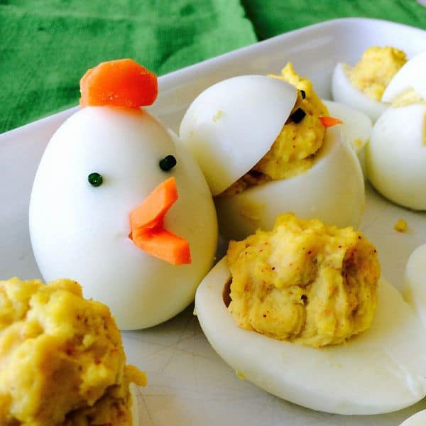 Easter Bunny Deviled Eggs
 Easter Bunny Deviled Eggs West Via Midwest