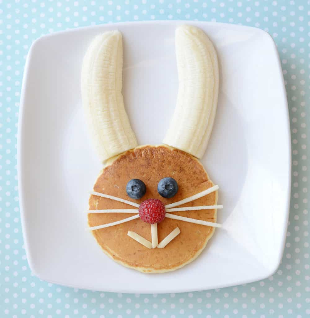 Easter Bunny Pancakes
 hello Wonderful 12 IRRESISTIBLY CUTE EASTER BREAKFAST