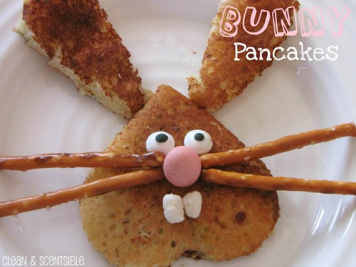 Easter Bunny Pancakes
 Easter Bunny Pancakes and Other Easter Fun Clean and