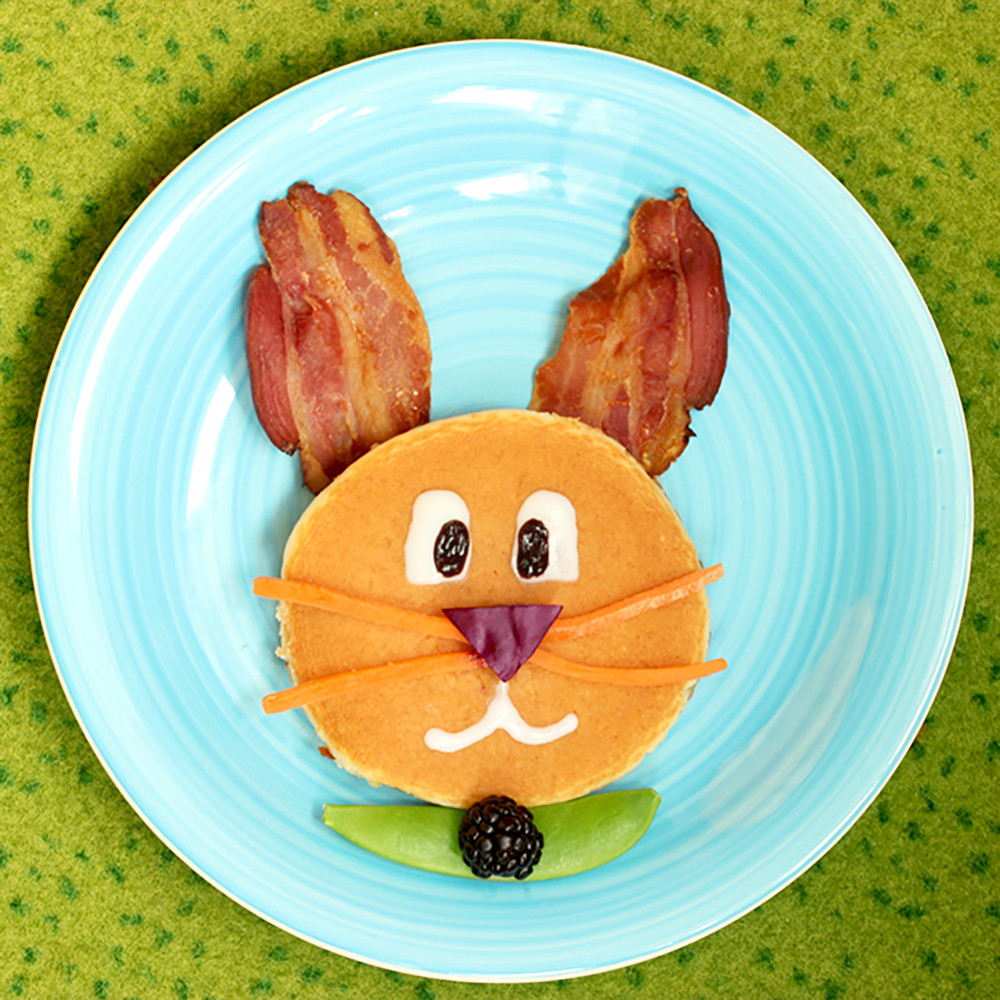 Easter Bunny Pancakes
 Easter Bunny Breakfast Pancake The Petite Cook