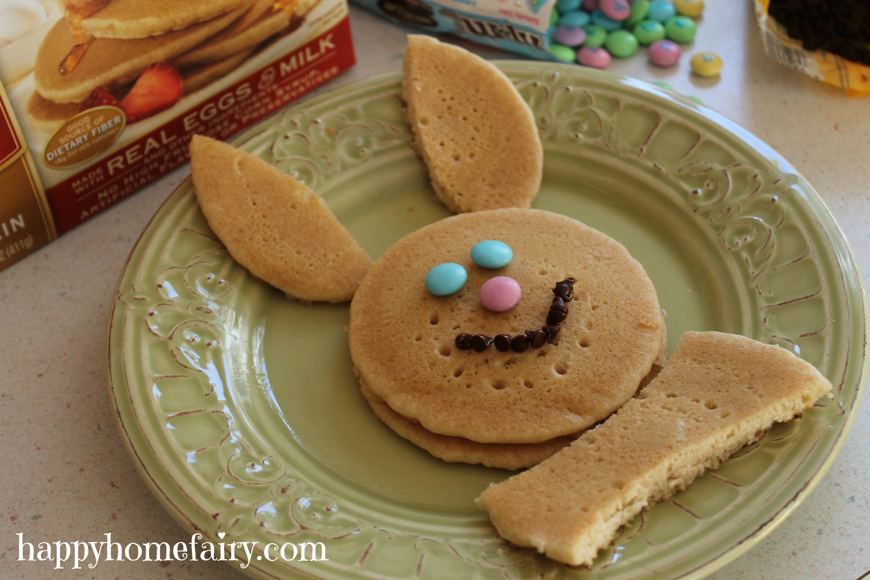 Easter Bunny Pancakes
 Easy Bunny Pancakes Happy Home Fairy