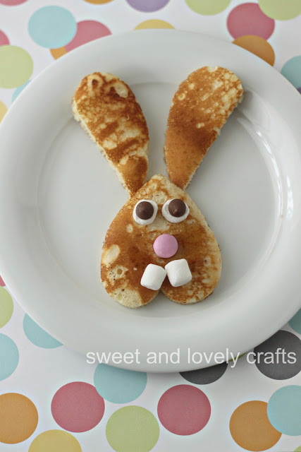 Easter Bunny Pancakes
 12 Cute Easter brunch ideas your kids will love