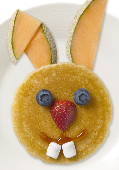 Easter Bunny Pancakes
 25 Easter Eats and Treats