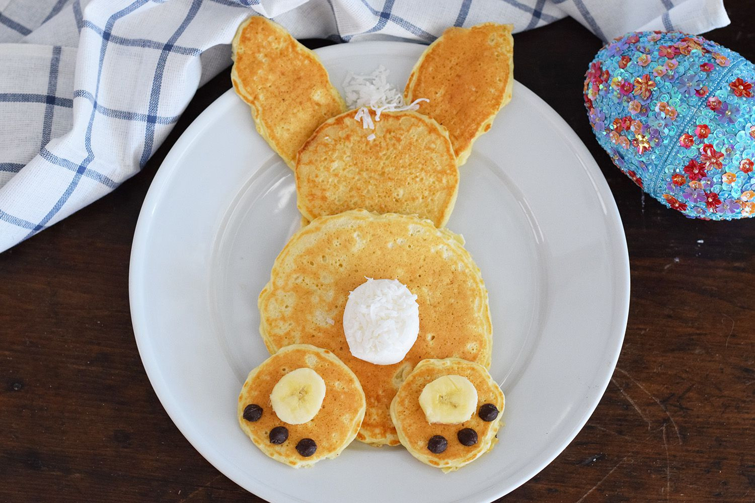 Easter Bunny Pancakes
 Easter Bunny Pancakes