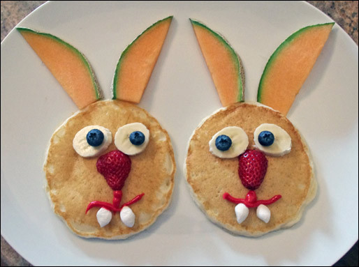 Easter Bunny Pancakes
 Easter Bunny Pancakes Recipe