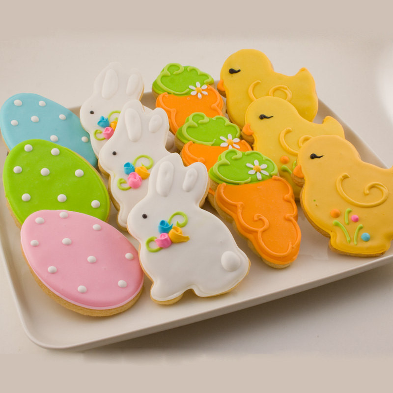 Easter Bunny Sugar Cookies
 16 Tasty and Good Looking Easter Treats Style Motivation