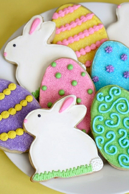 Easter Bunny Sugar Cookies
 Sugar Cookies Revisited Everyday Annie