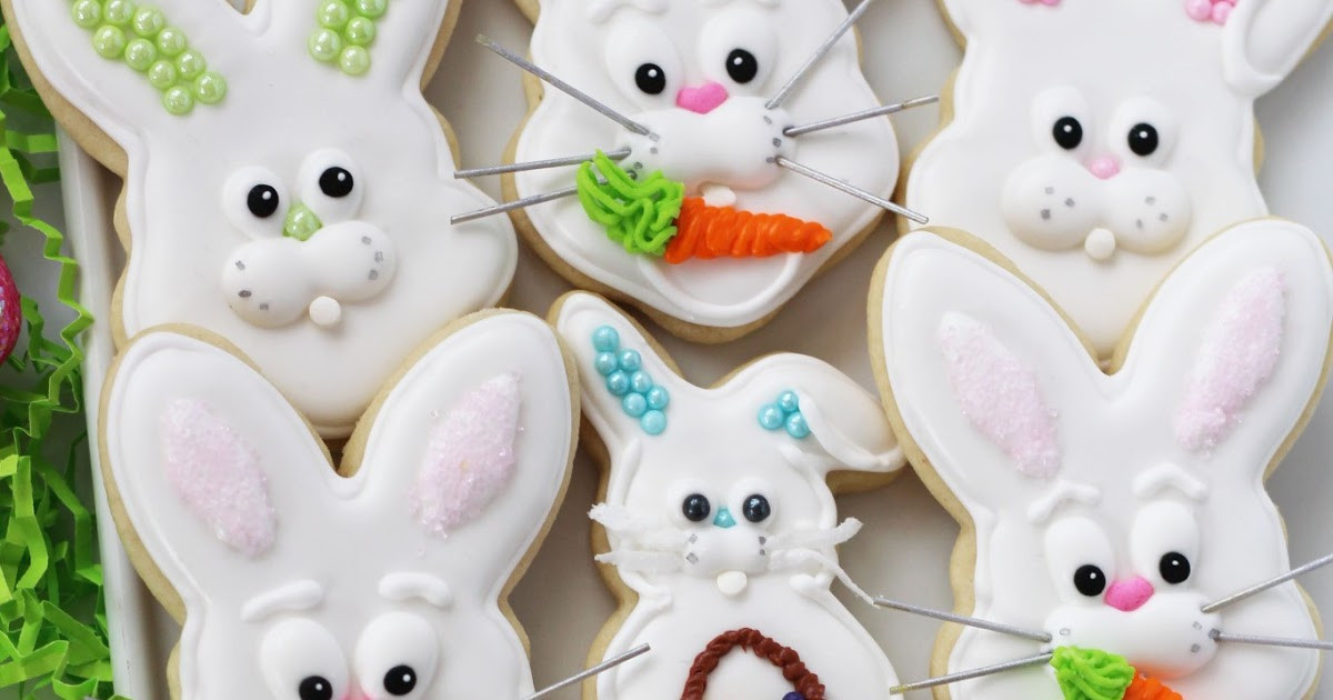 Easter Bunny Sugar Cookies
 Worth Pinning Easter Bunny Sugar Cookies