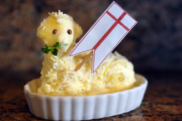 Easter Butter Lamb
 Butter Lambs