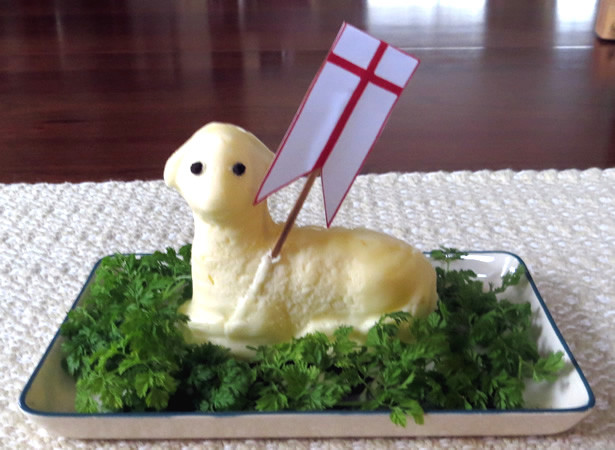 Easter Butter Lamb
 St Nicholas Center Easter