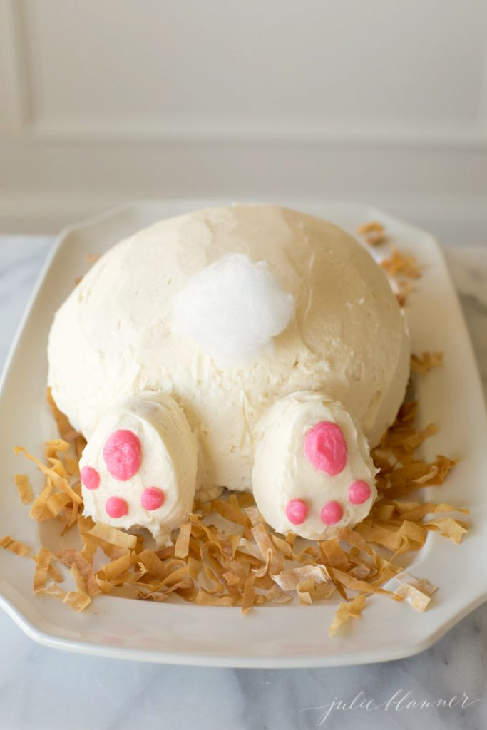 Easter Cake Easter Desserts
 Adorable Bunny Butt Cake an Easy Easter Dessert Recipe