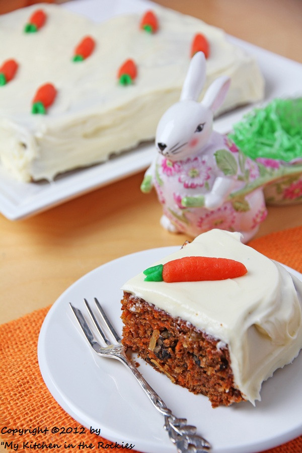 Easter Carrot Cake
 Carrot Cake Colorado Denver Foodblog German recipes My