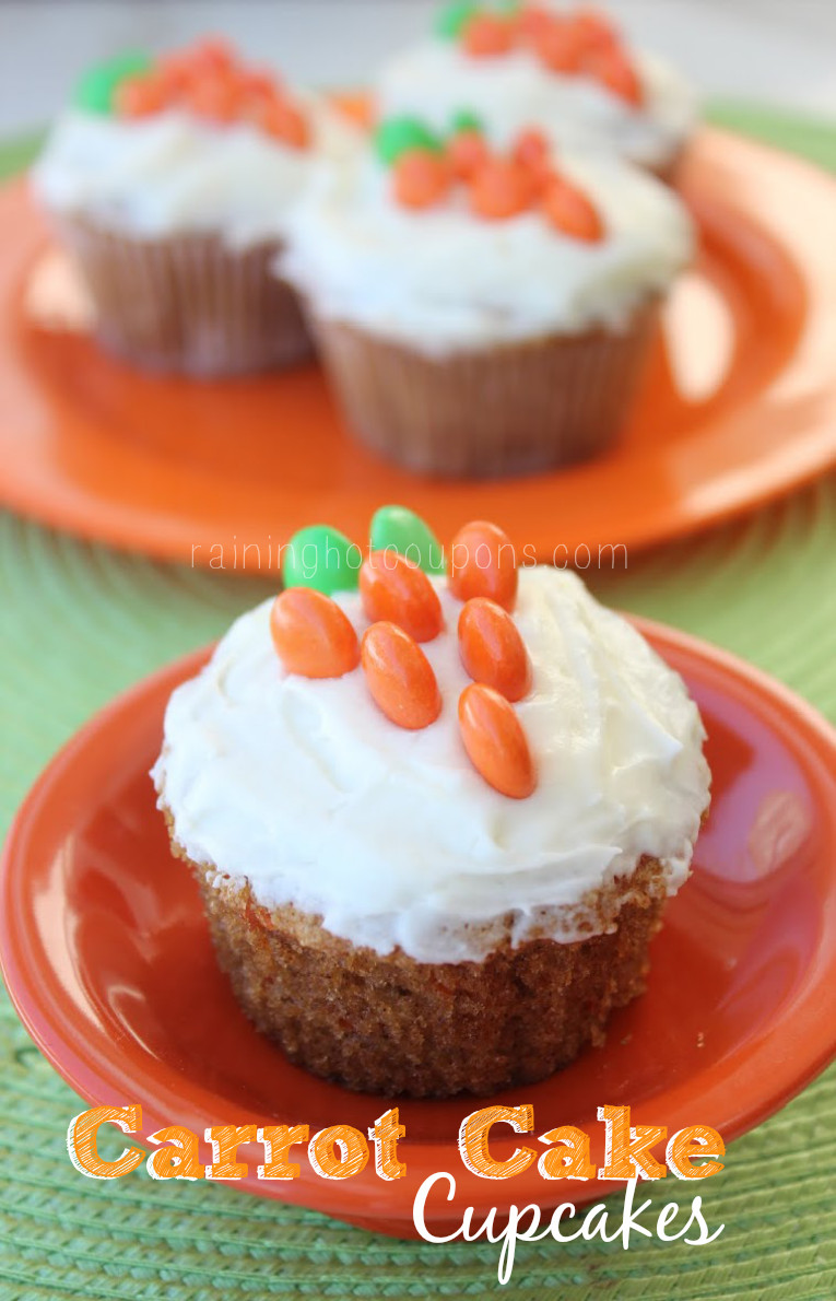 Easter Carrot Cake Cupcakes
 Carrot Cake Cupcakes