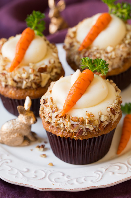 Easter Carrot Cake Cupcakes
 7 sweet recipes for Easter Daily Dream Decor