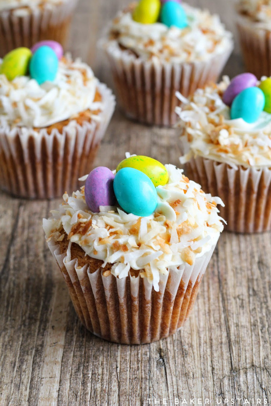 Easter Carrot Cake Cupcakes
 The Baker Upstairs Easter carrot cupcakes