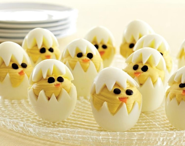 Easter Chick Deviled Eggs
 Pic 2 Deviled Egg Chicks Happy Easter Meme Guy