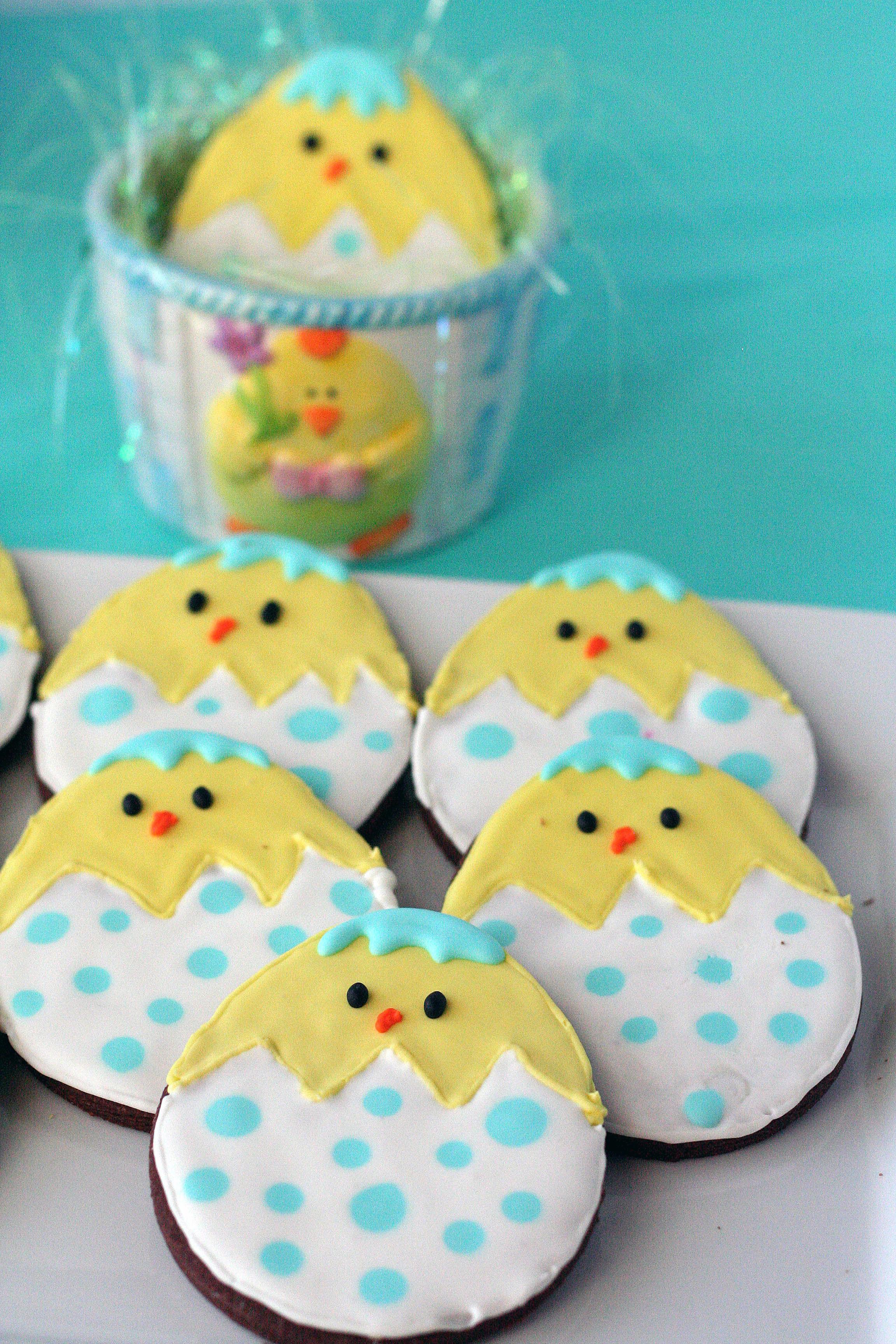Easter Cookies Recipe
 Decorated Easter Chocolate Cookies – A Hip a Hop a