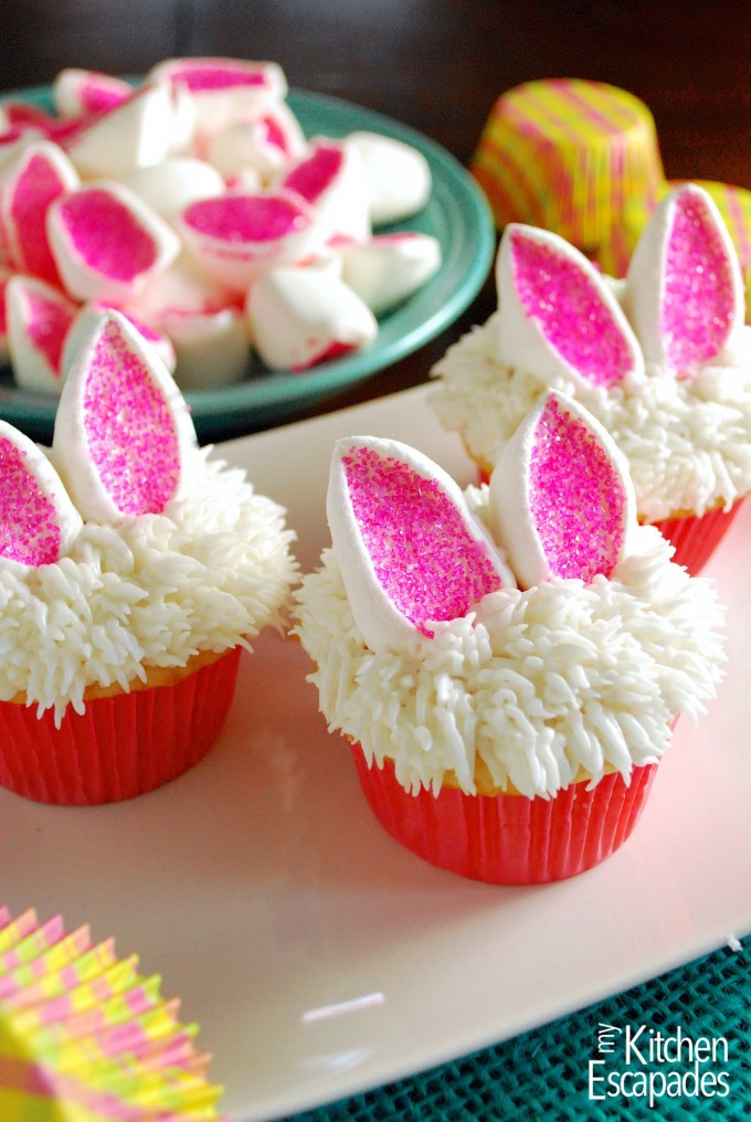 Easter Cupcakes Pinterest
 Easter Bunny Cupcakes Made From Pinterest