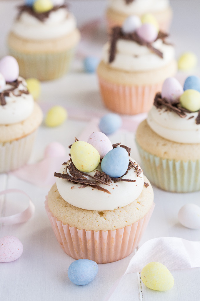 Easter Cupcakes Pinterest
 White Chocolate Easter Egg Cupcakes