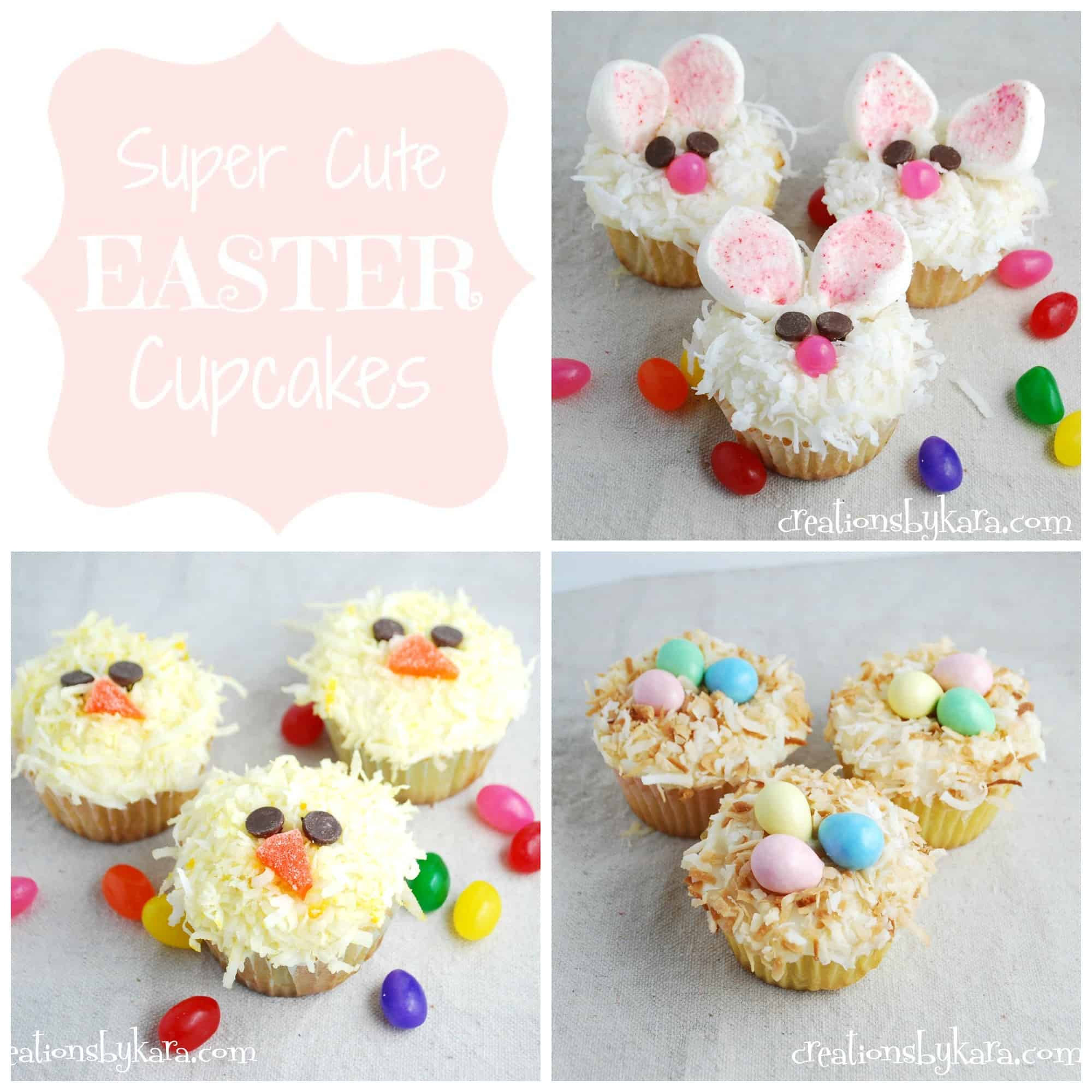 Easter Cupcakes Recipes
 Cute Easter Cupcakes