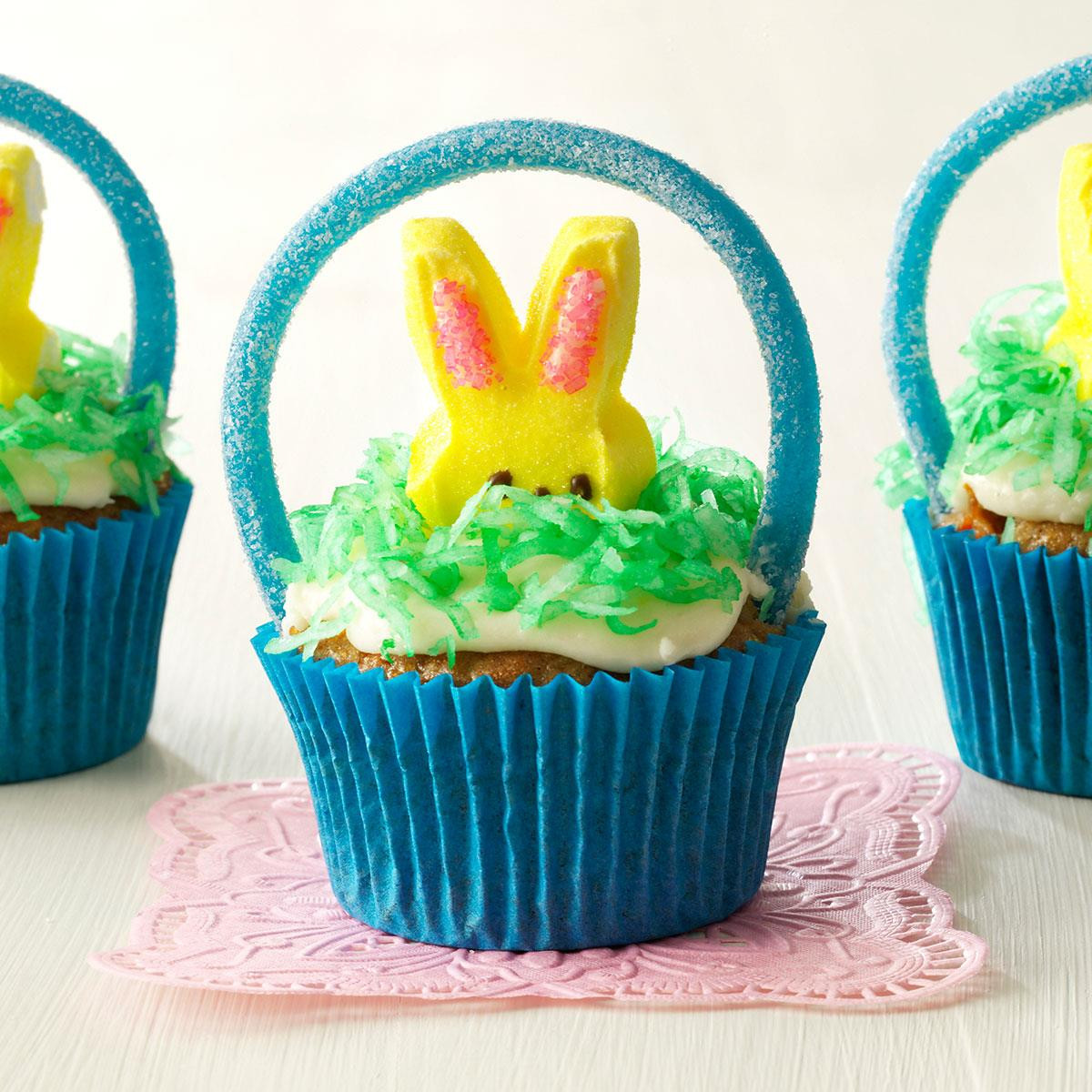 Easter Cupcakes Recipes
 Easter Basket Cupcakes Recipe