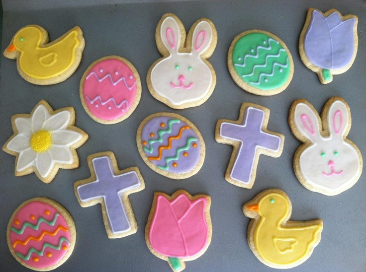 Easter Cut Out Cookies
 Easter cut out cookies Cookie